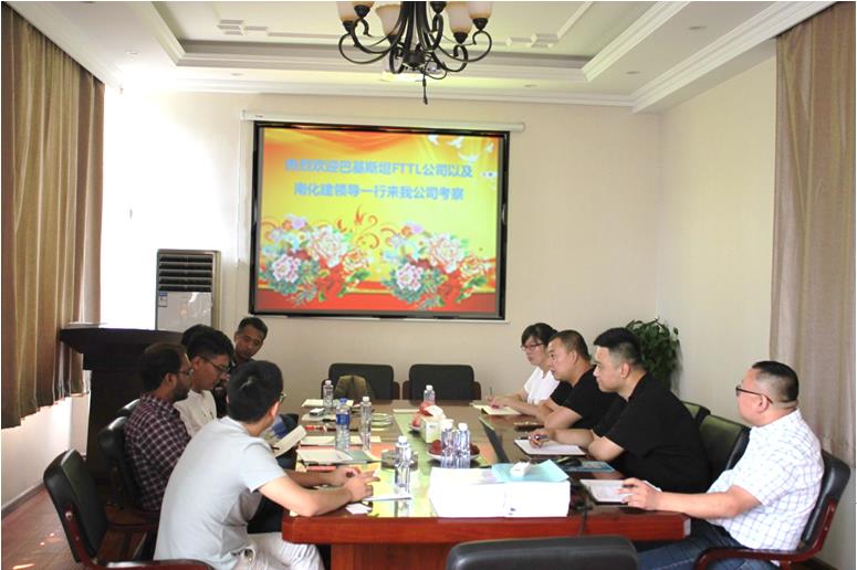 巴基斯坦FTTL公司和南化建公司領(lǐng)導一行來(lái) 沈陽(yáng)市工業(yè)泵廠(chǎng)（有限公司）進(jìn)行考察